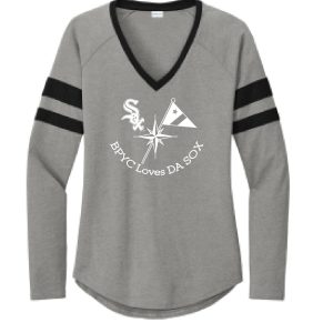 Women's Sox Long Sleeve V-Neck